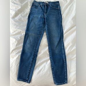 Madewell Petite 10” High-Rise Skinny Jeans